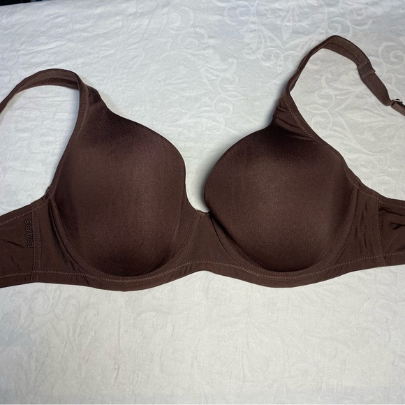 Soma Travelers Full Coverage Allura Bra 36B Nude Brown Underwire TShirt Sold Out - Picture 2 of 14